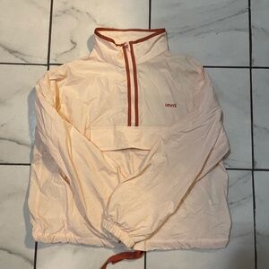 Vintage women’s Levi’s lightweight jacket cream pink